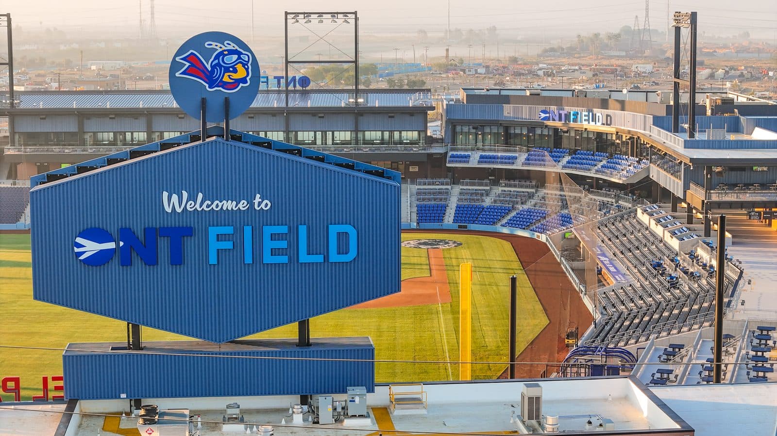Aerial photo — ONT Field