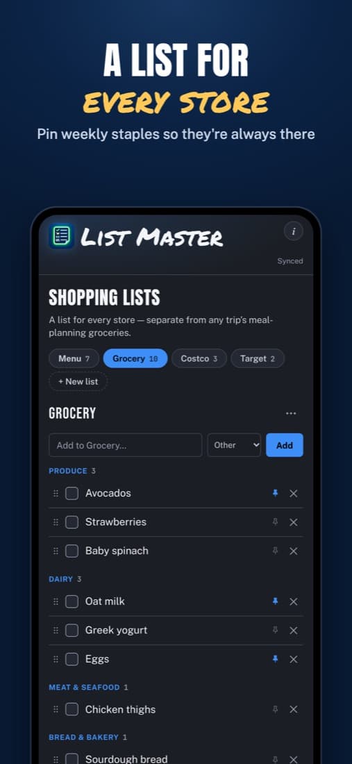 List Master screenshot 2